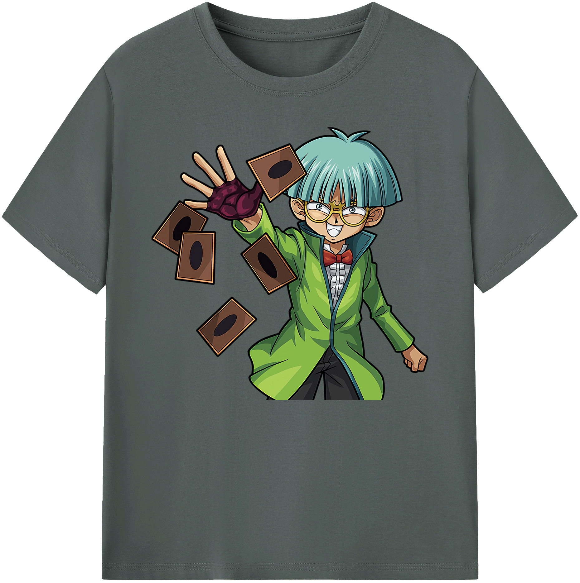 （画像用） 遊☆戯☆王 Yu-Gi-Oh! 綿100％ メンズ半袖Tシャツ｜肌触りやわらか＆通気性